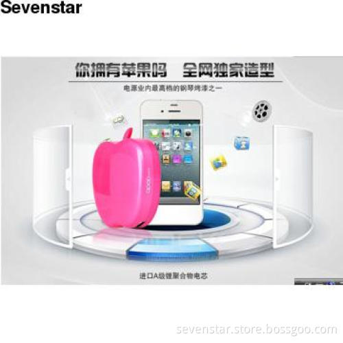 6400mAh fashionable and sell like hot cakes, the apple mobile power